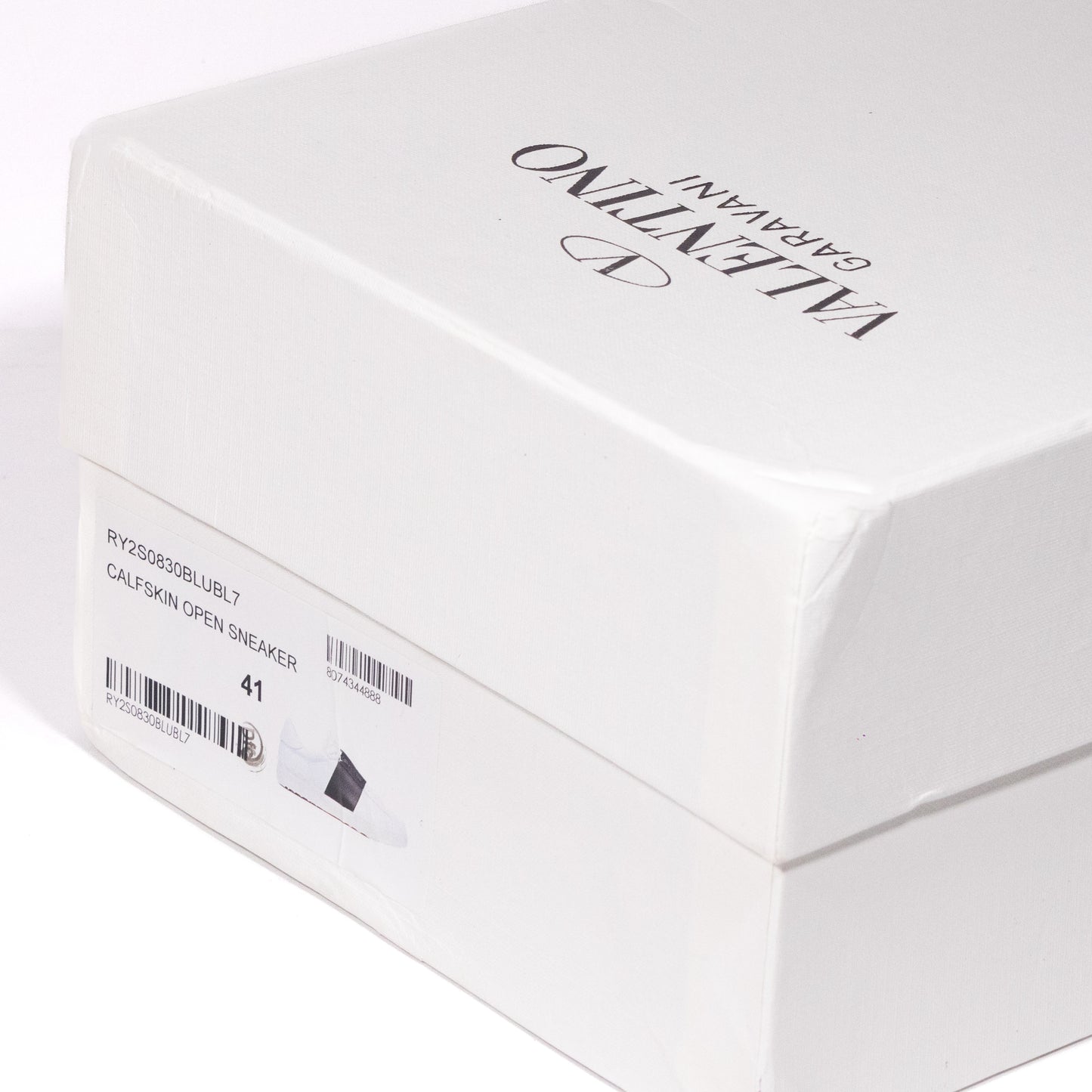 Valentino Garavani Open – White/Black Band