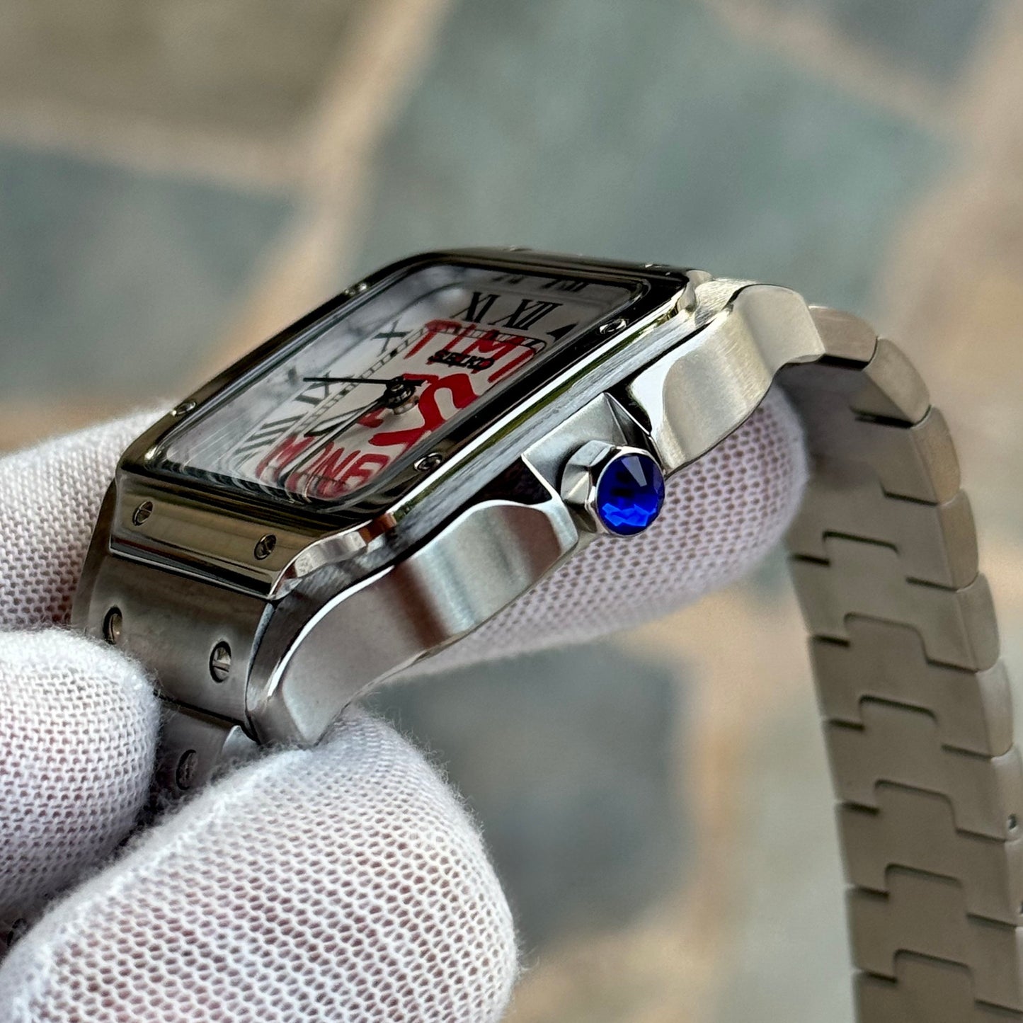 Seiko Mod Santos “Time Is Money”