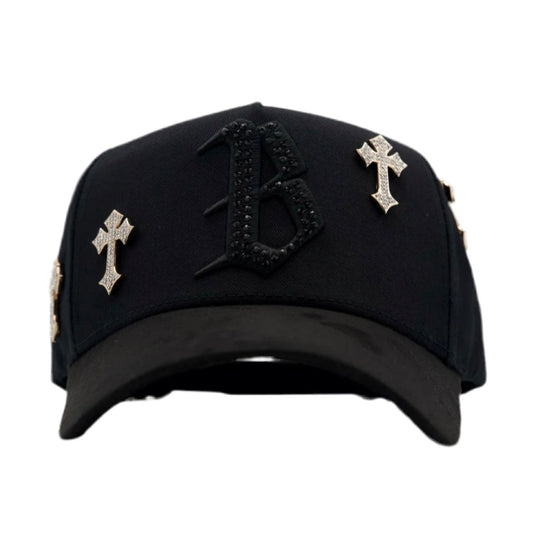 Barbas Hats “B CHROME”