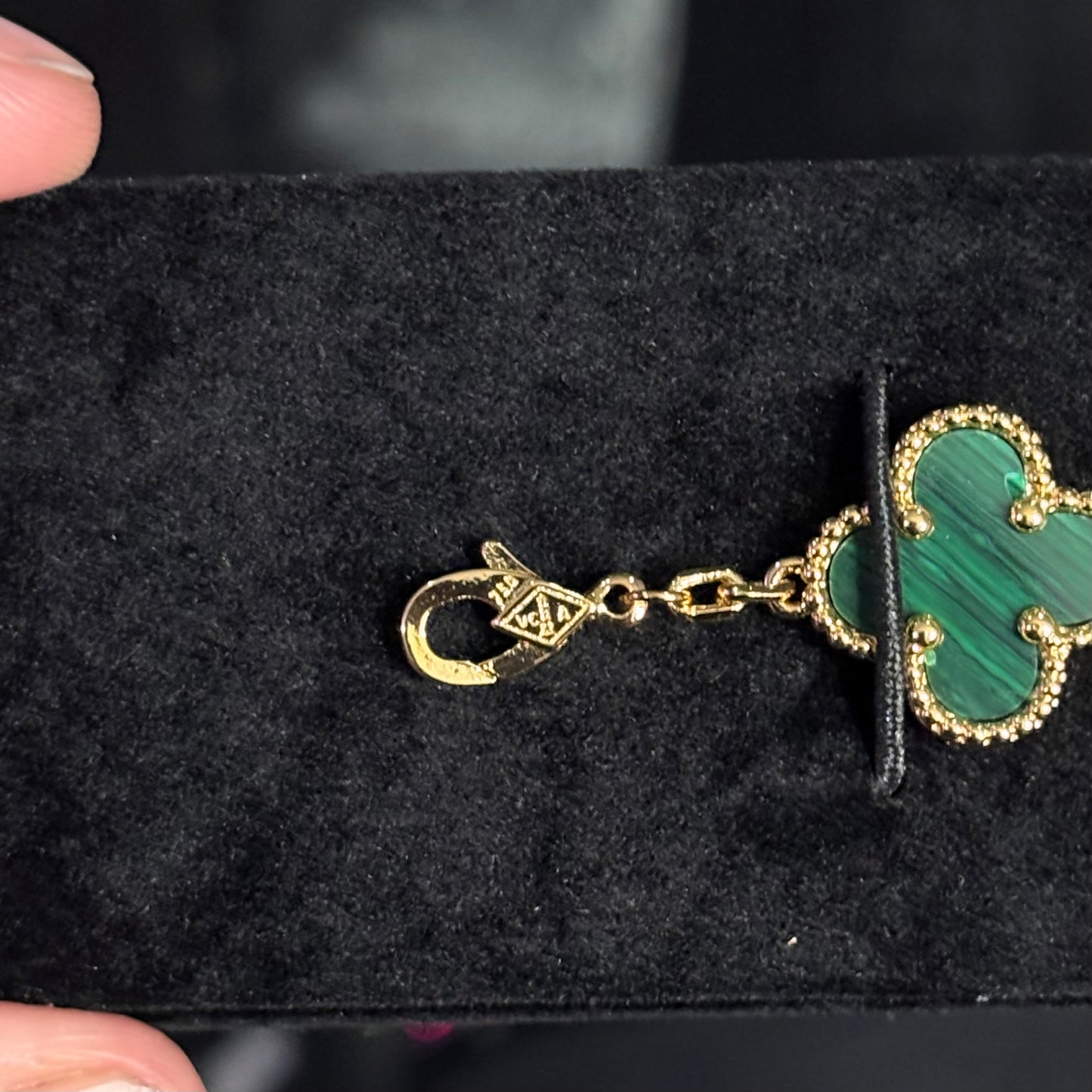Van Cleef - Malaquita 14k