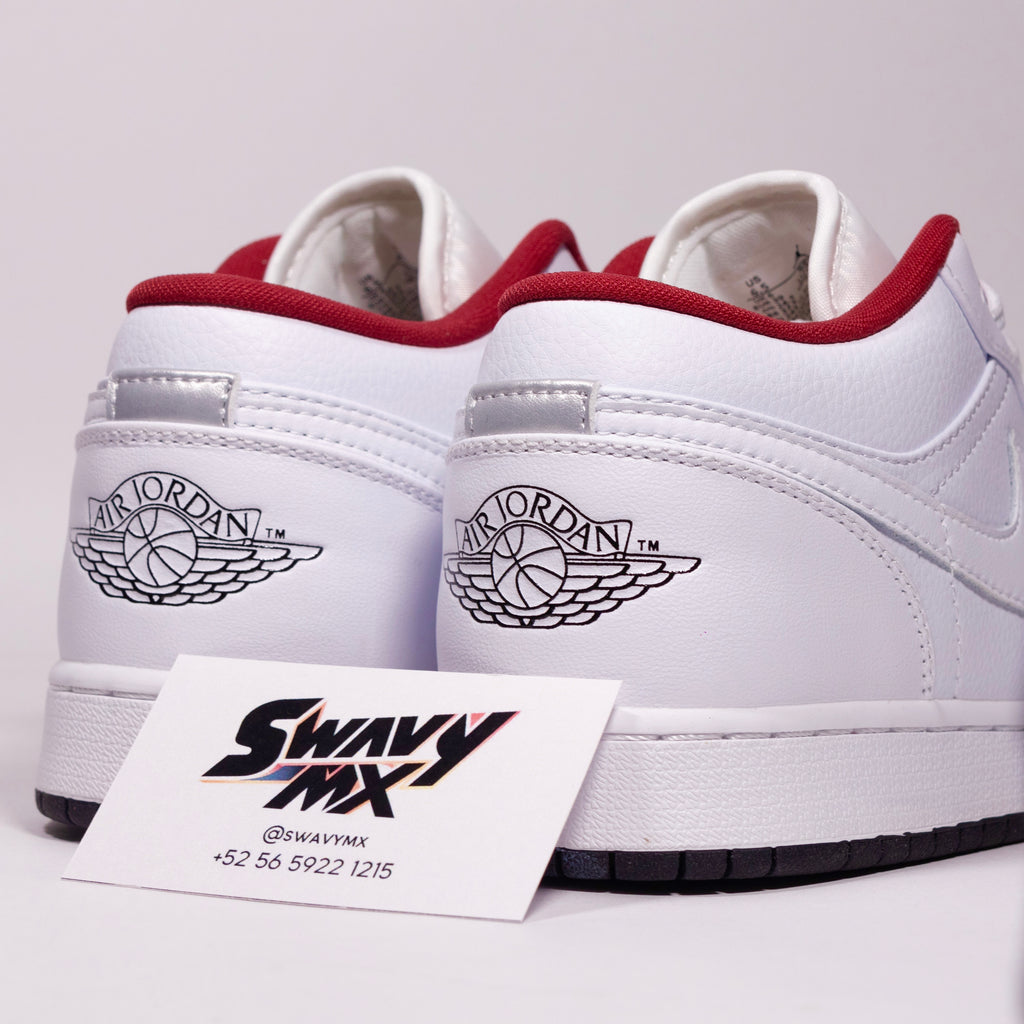 Air Jordan 1 Low “White Gym Red Black” (GS)