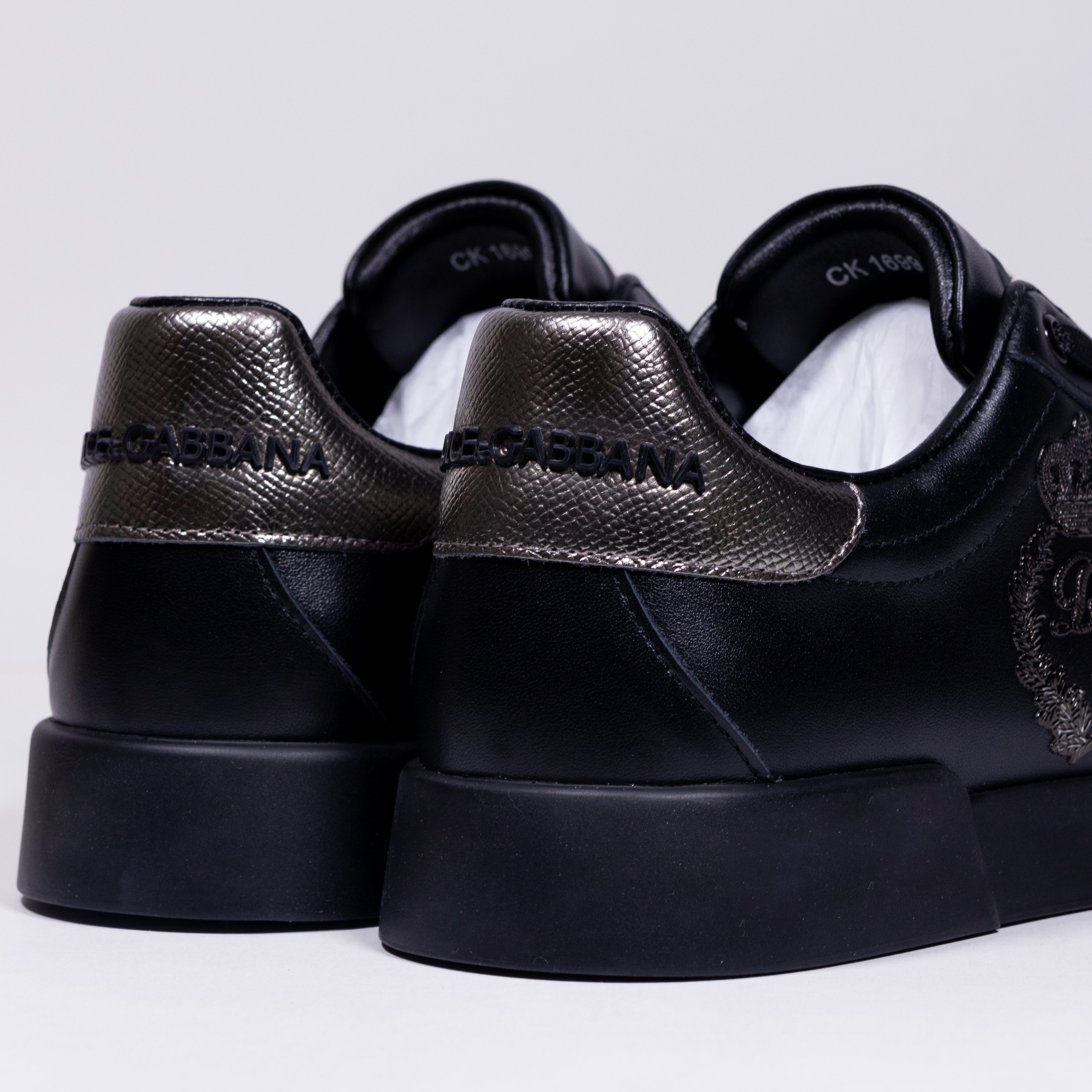 Dolce & Gabbana Portofino – Crown Patch Black