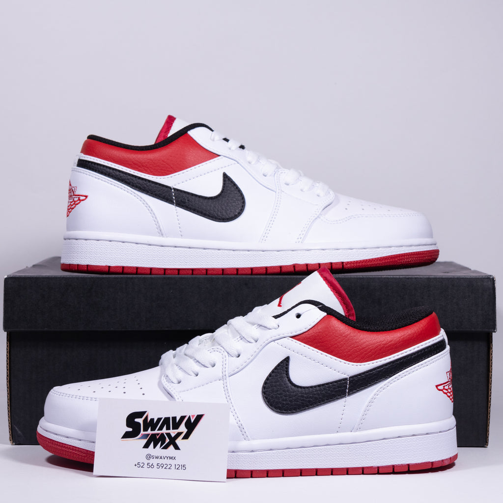 Air Jordan 1 Low “White Gym Red” (GS)
