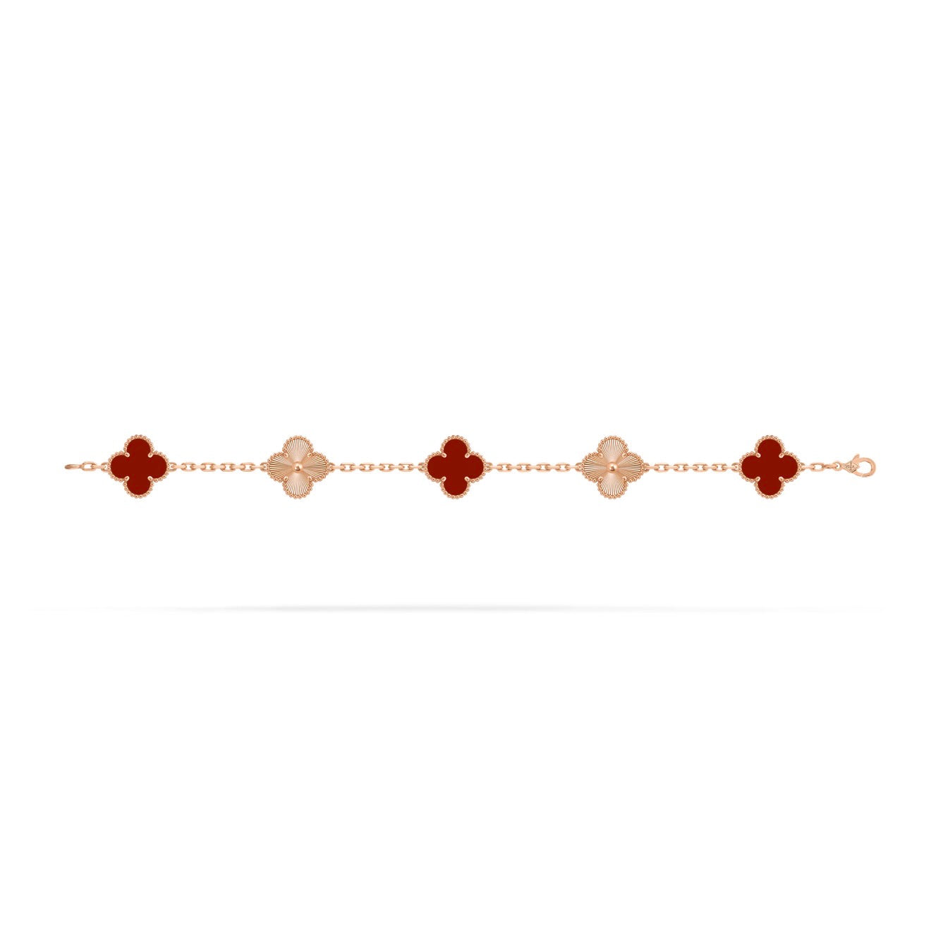 Van Cleef - Cornalina Oro Rosa 14k