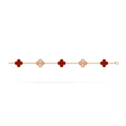 Van Cleef - Cornalina Oro Rosa 14k