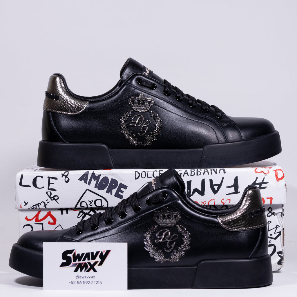 Dolce & Gabbana Portofino – Crown Patch Black
