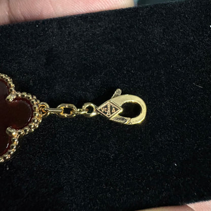 Van Cleef - Cornalina Oro Rosa 14k