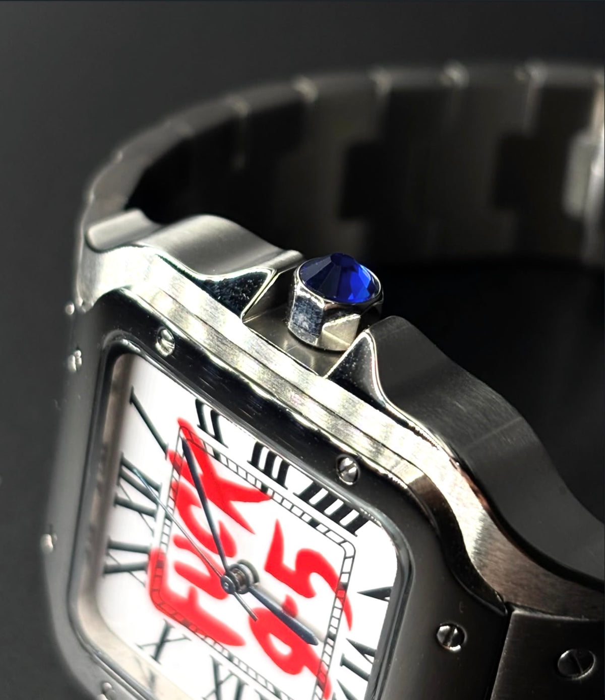 Seiko Mod Santos “FUCK 9:5”