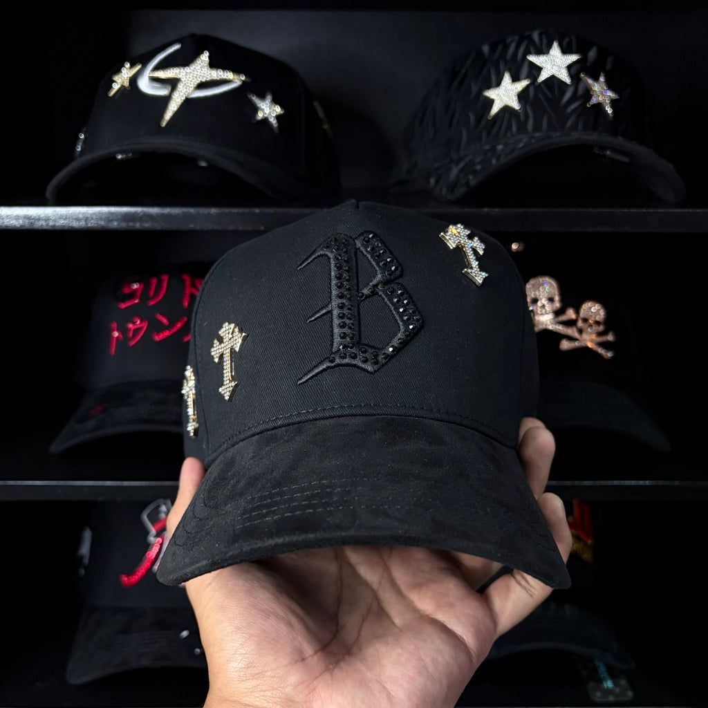 Barbas Hats “B CHROME”