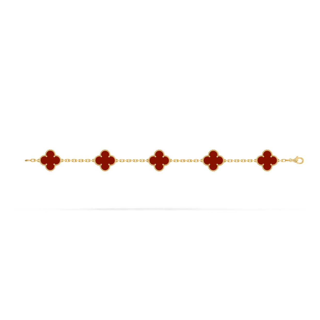 Van Cleef - Ágata Roja 14k