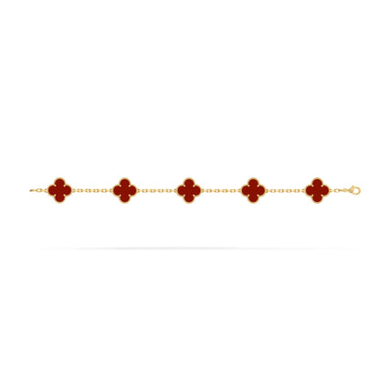 Van Cleef - Ágata Roja 14k
