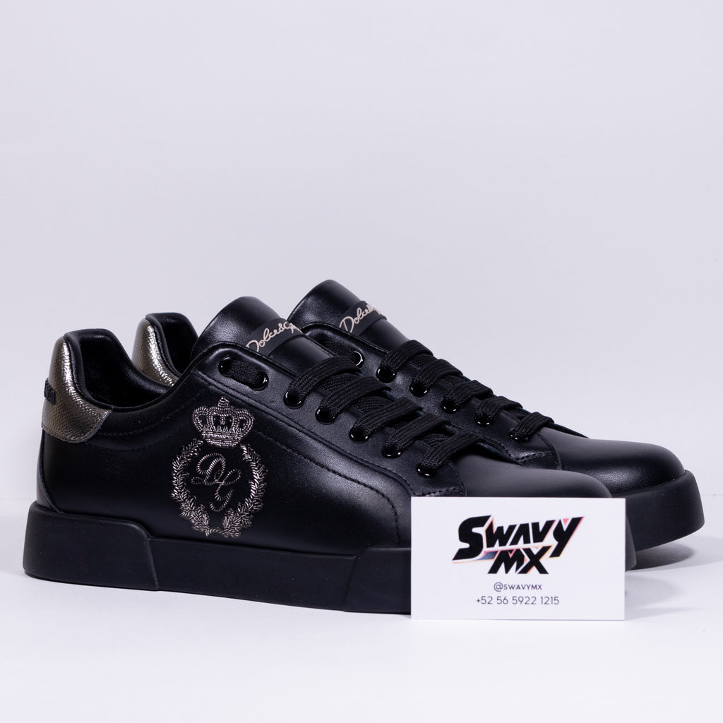 Dolce & Gabbana Portofino – Crown Patch Black