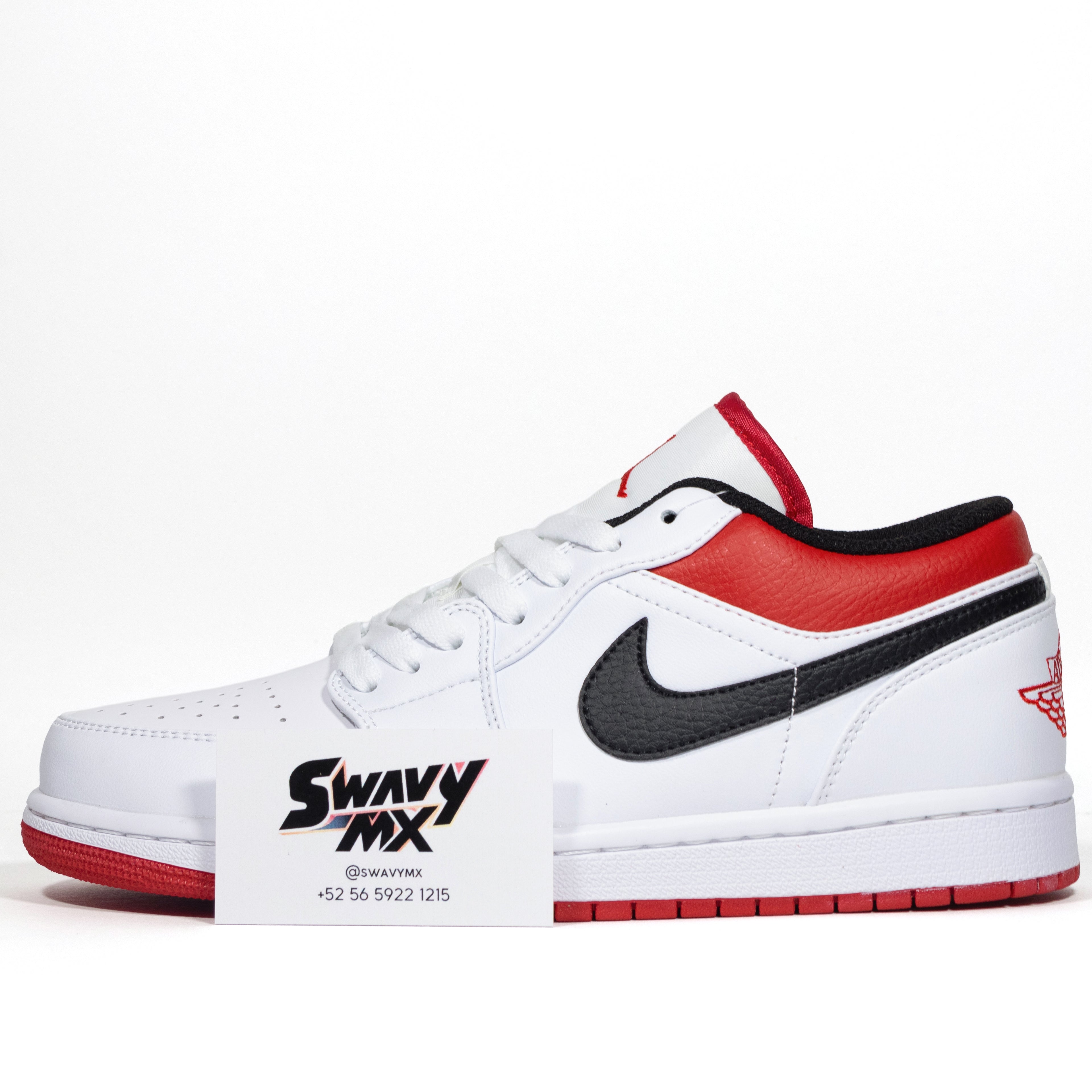 Air Jordan 1 Low “White Gym Red” (GS)