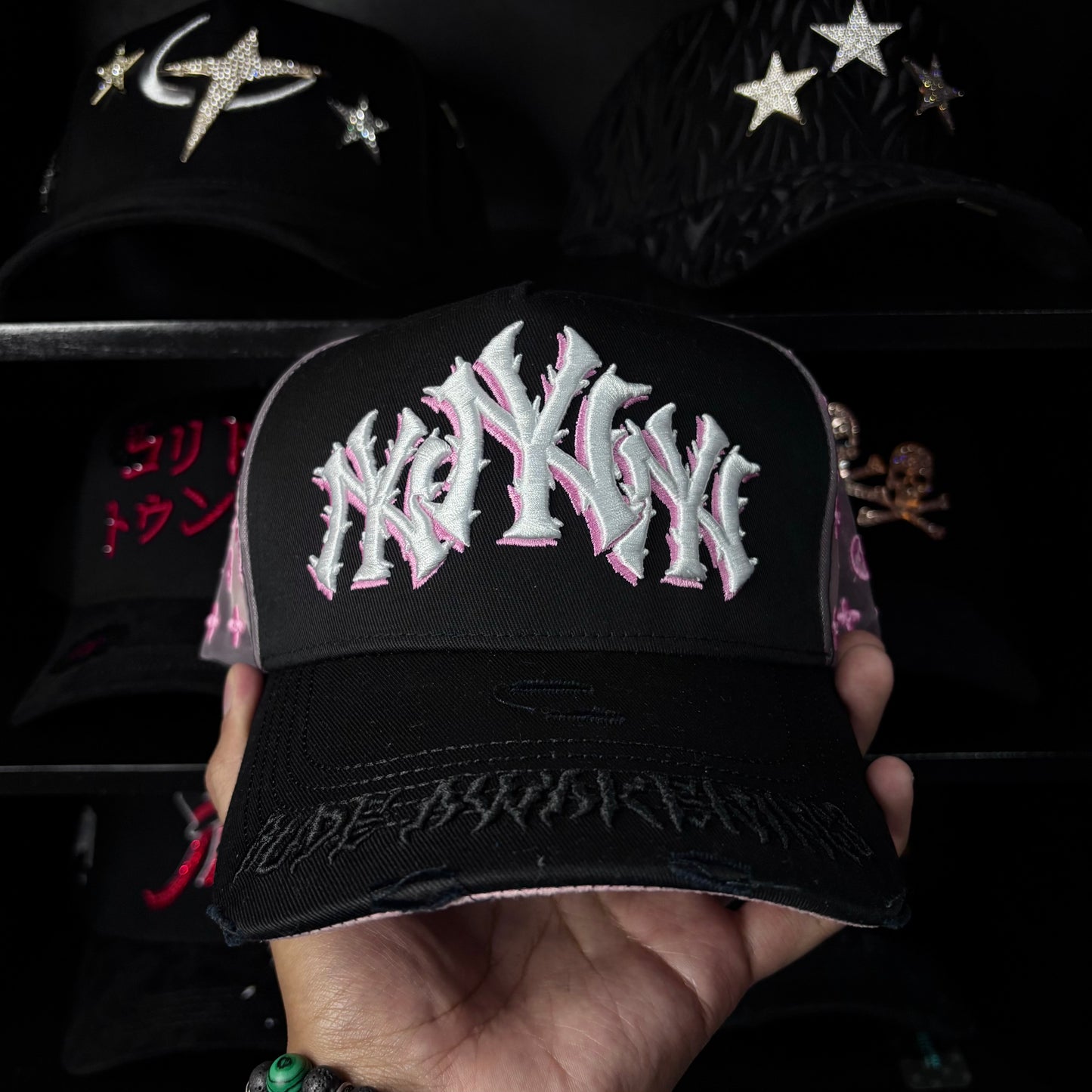 Rude Awakenings NY Thorns Pink/Black