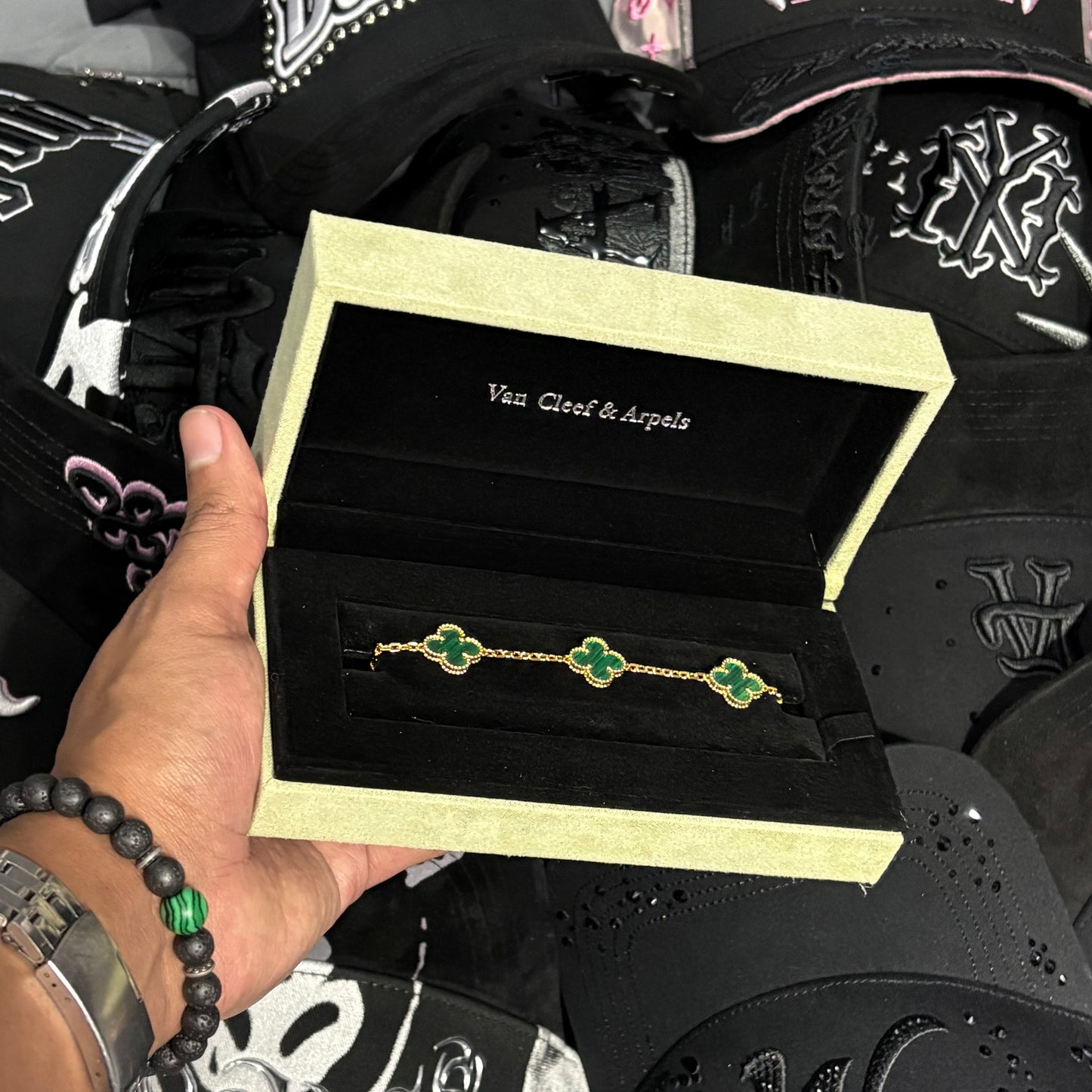 Van Cleef - Malaquita 14k