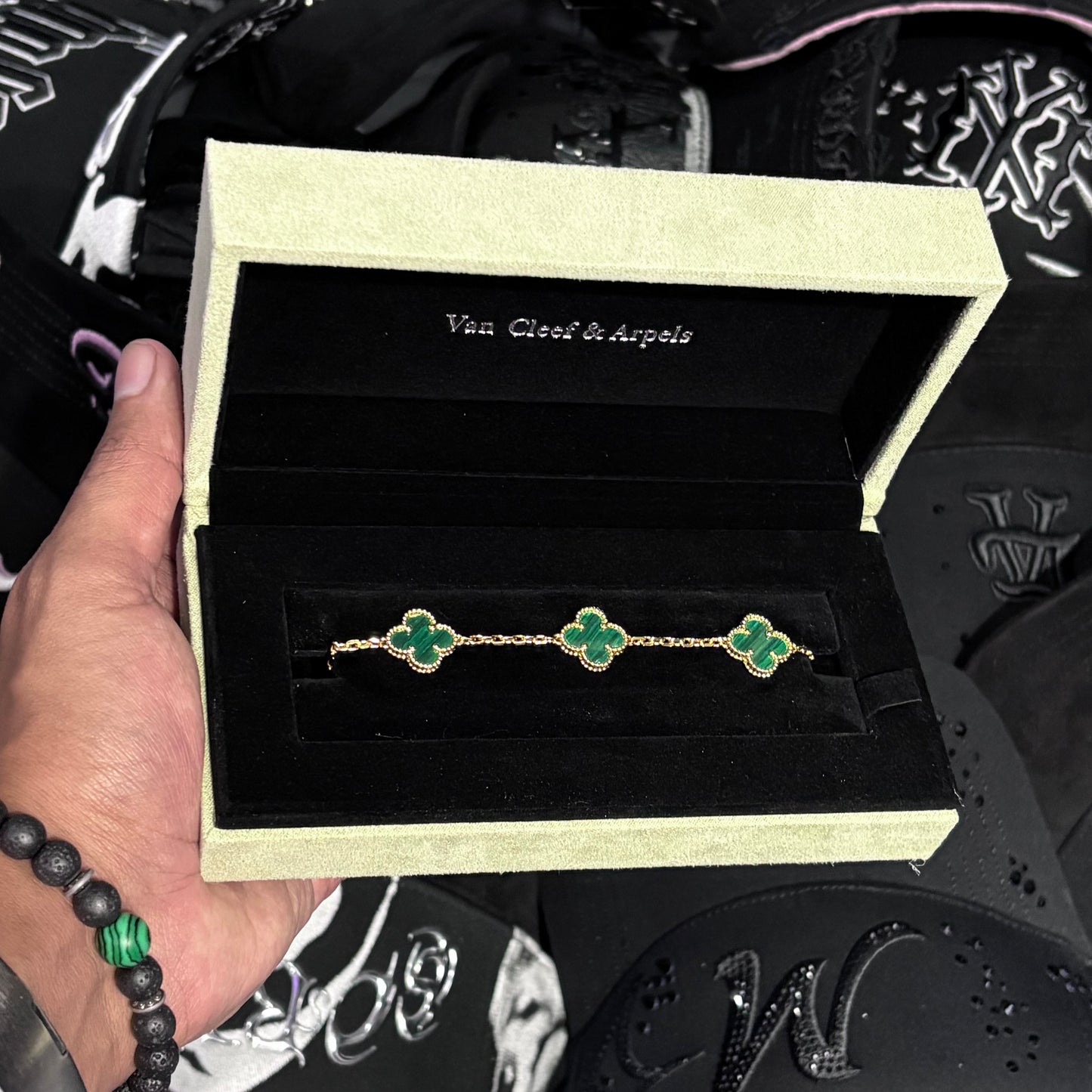 Van Cleef - Malaquita 14k