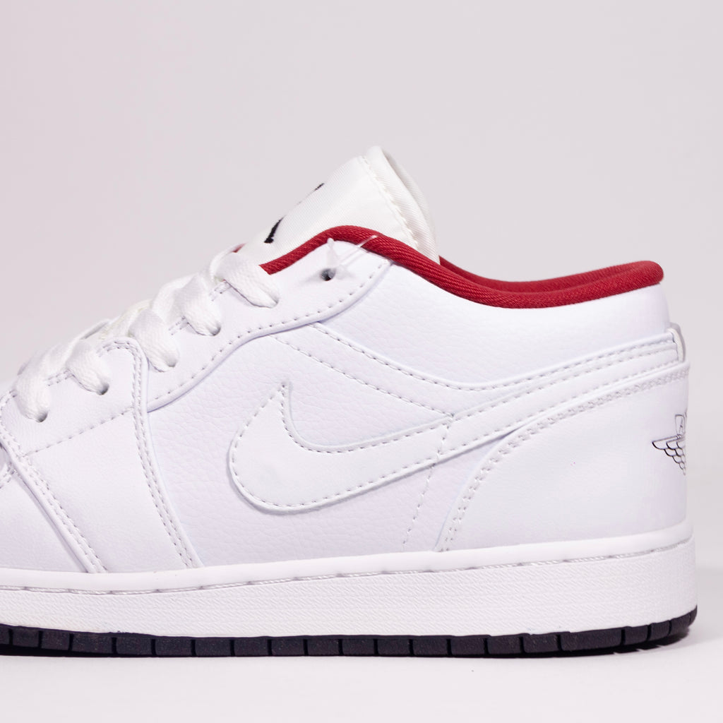 Air Jordan 1 Low “White Gym Red Black” (GS)