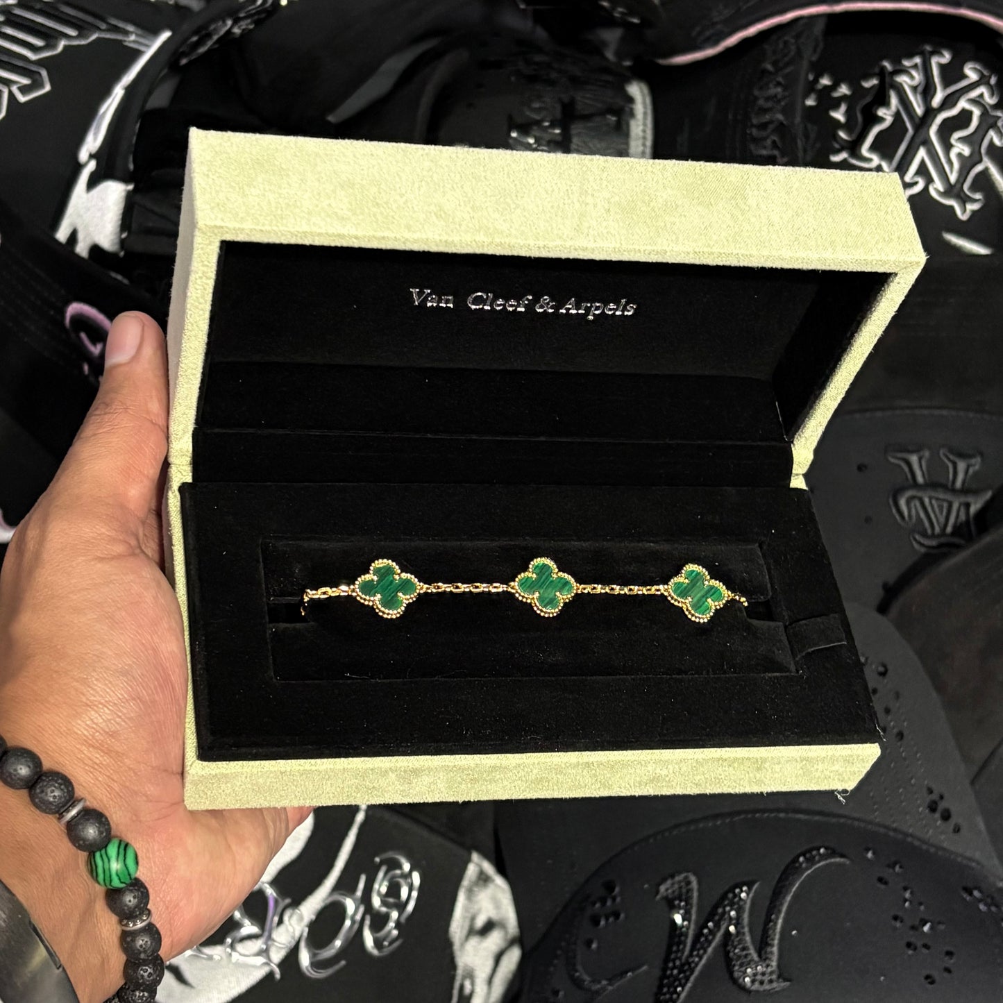 Van Cleef - Malaquita 14k