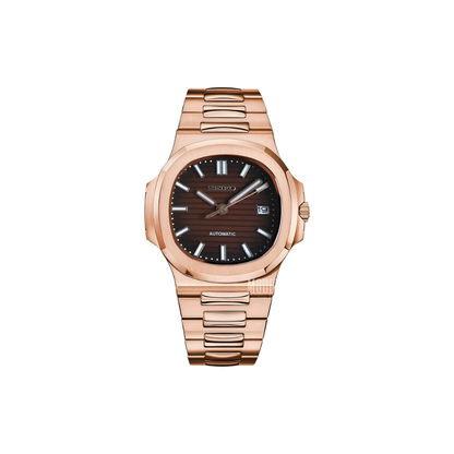 Seiko Mod Nautilus — Rose Gold
