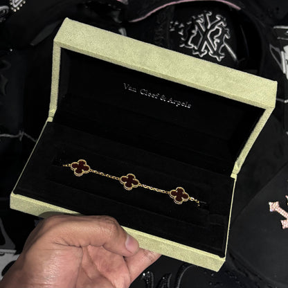 Van Cleef - Ágata Roja 14k