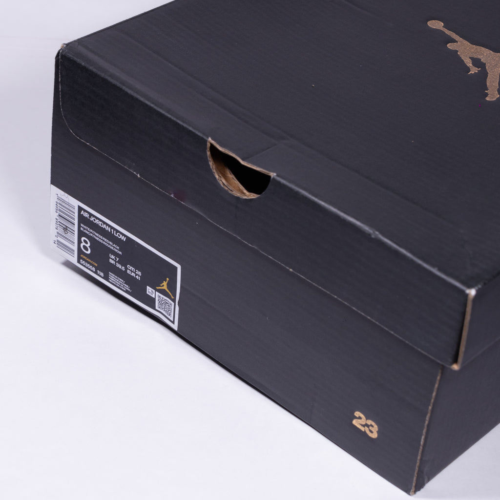 Air Jordan 1 Low “White Gym Red” (GS)