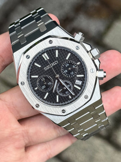 Seiko Mod Royal Oak Chrono