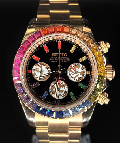 Seiko Mod Daytona “Rainbow”