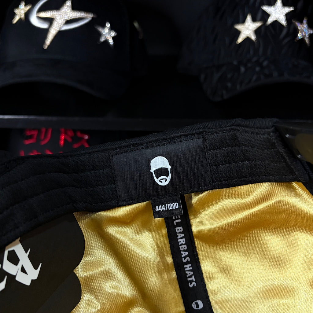 Barbas Hats “B CHROME”