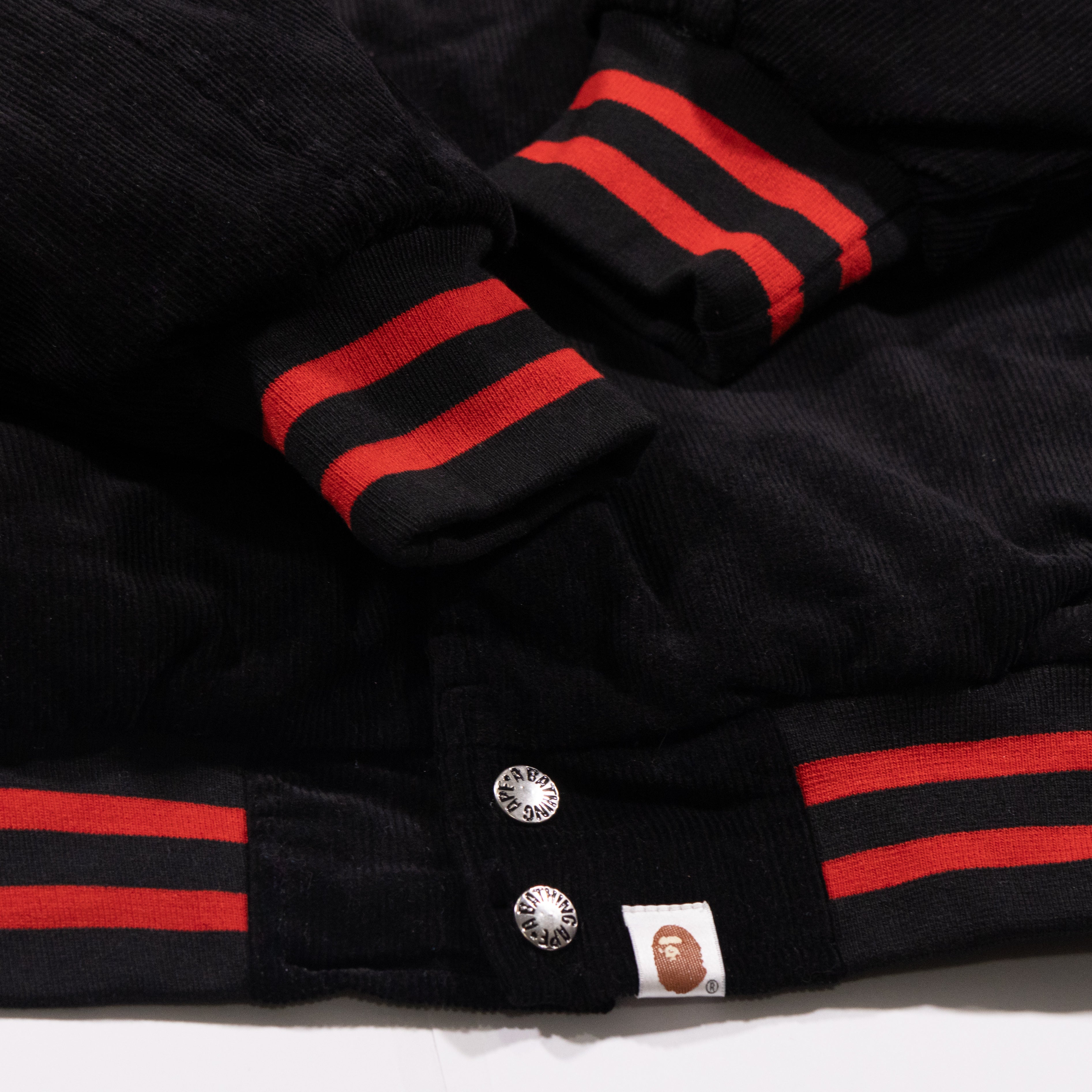 BAPE x XO “Varsity Jacket” Black