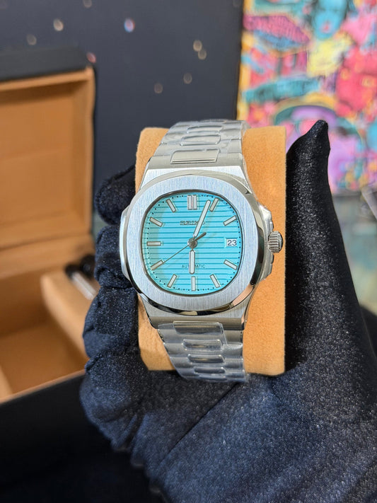 Seiko Mod Nautilus “Tiffany”