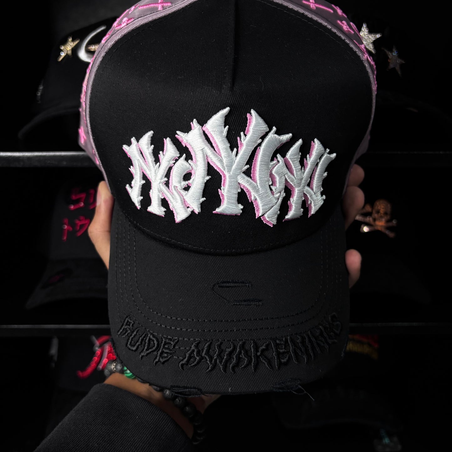 Rude Awakenings NY Thorns Pink/Black