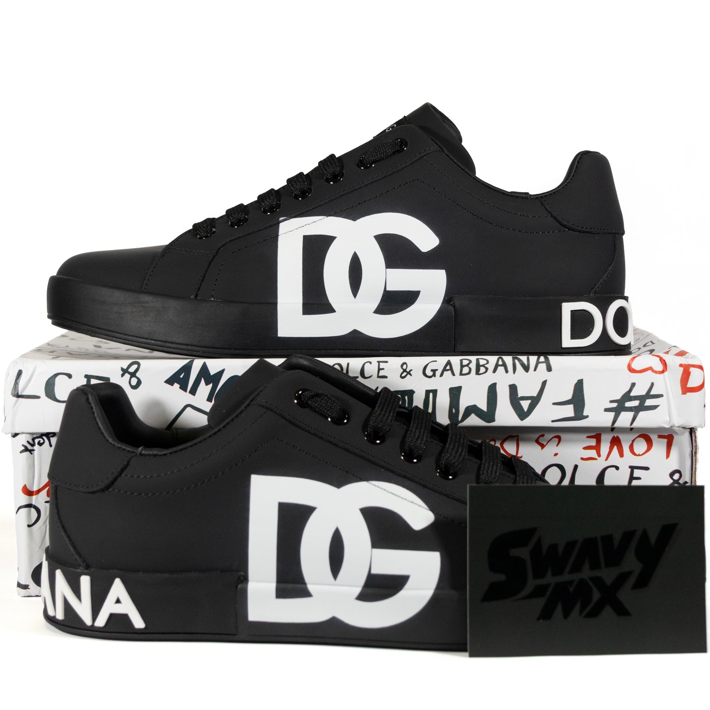 Dolce & Gabbana Portofino Negro Graffiti DG