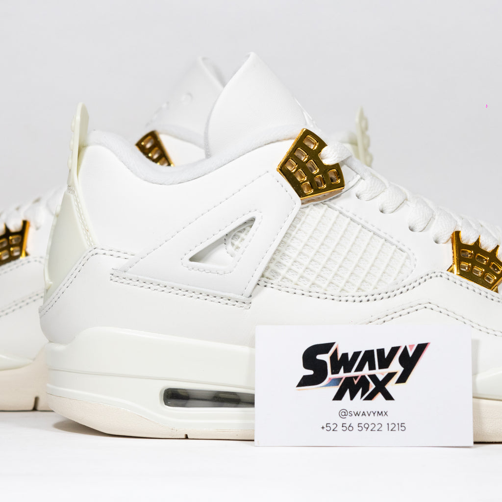 Air Jordan 4 Retro “Metallic Gold” (W)