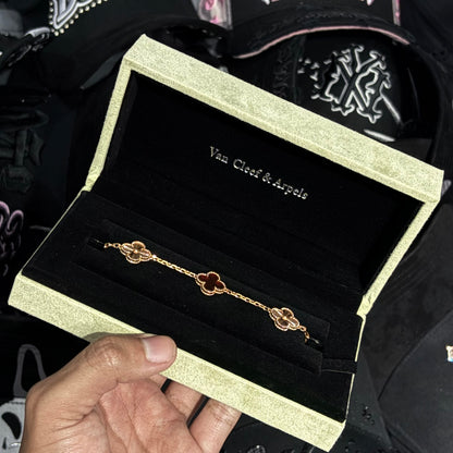 Van Cleef - Cornalina Oro Rosa 14k