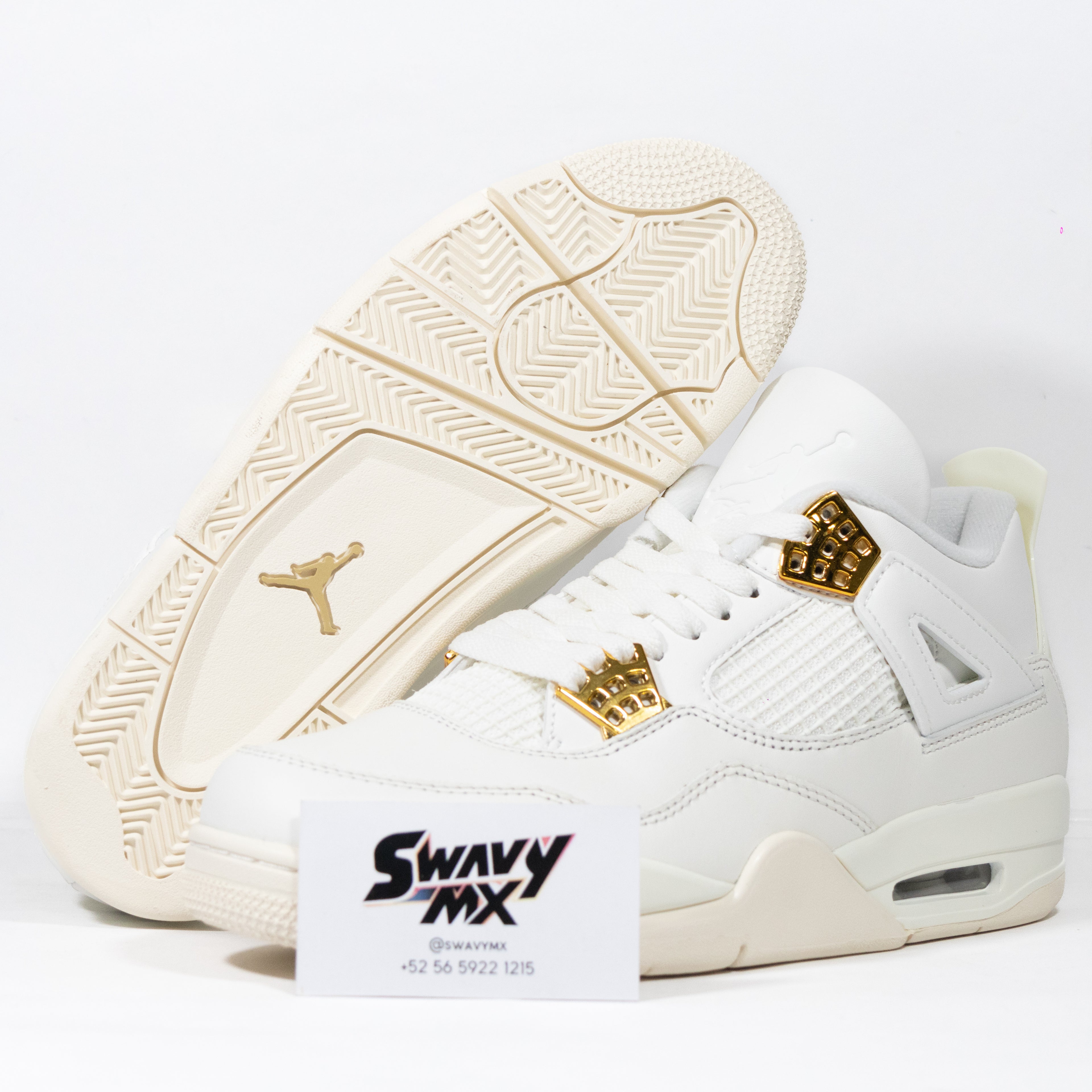Air Jordan 4 Retro “Metallic Gold” (W)