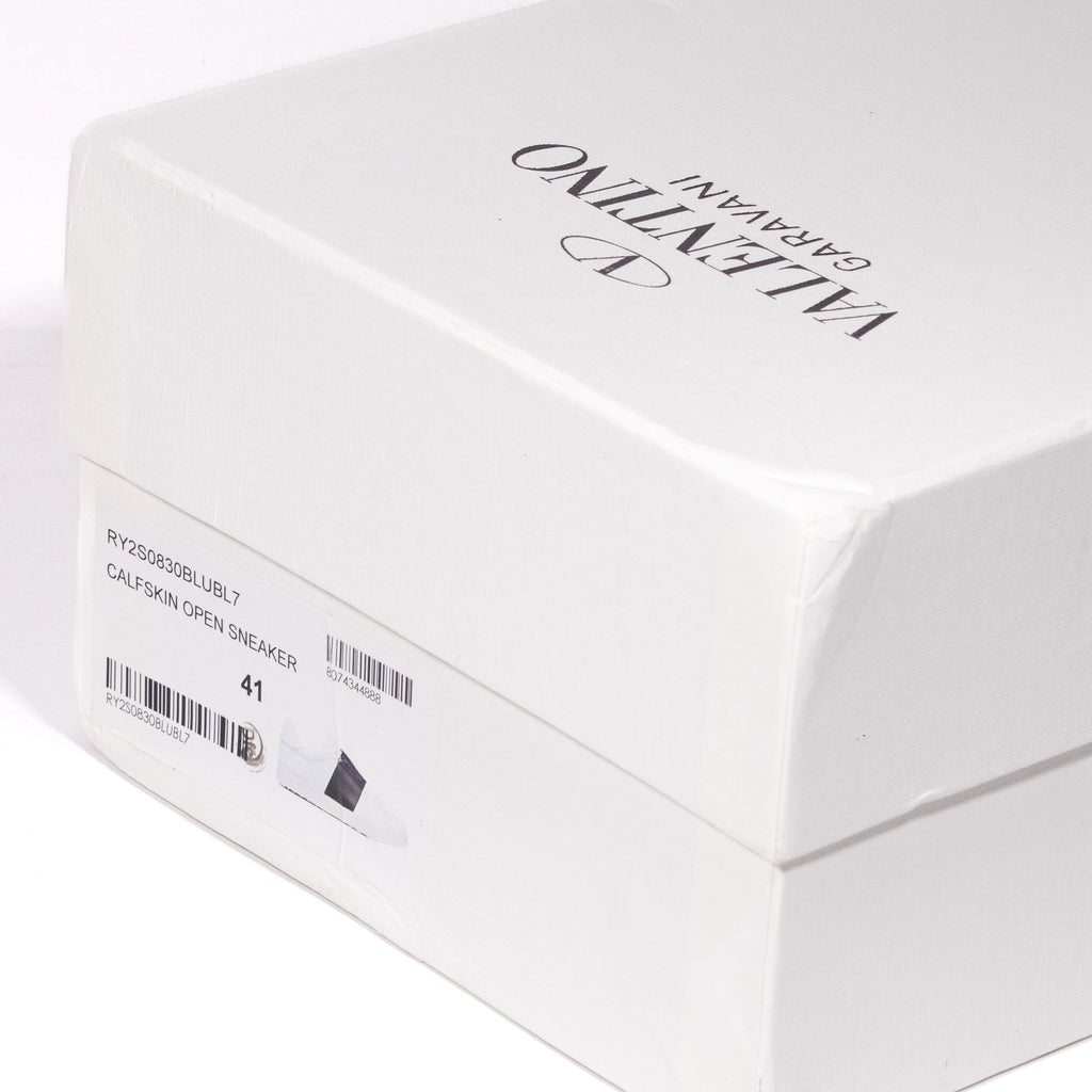 Valentino Garavani Open – White/Black Band