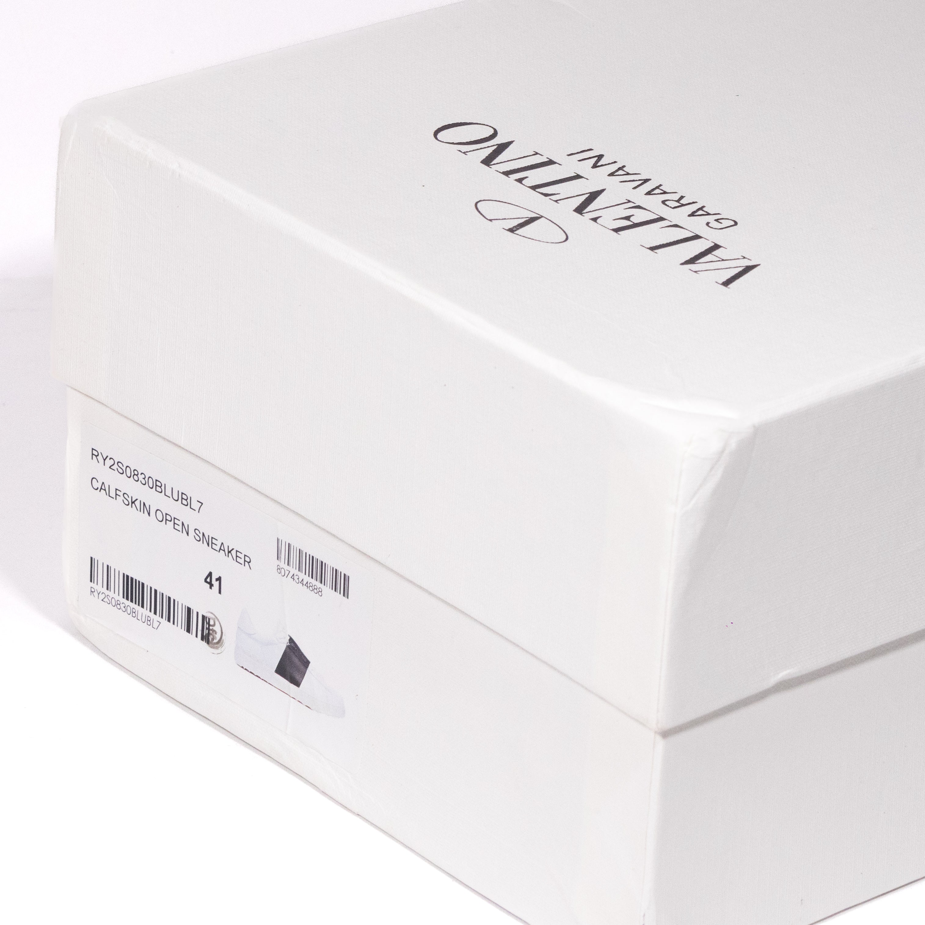 Valentino Garavani Open – White/Black Band