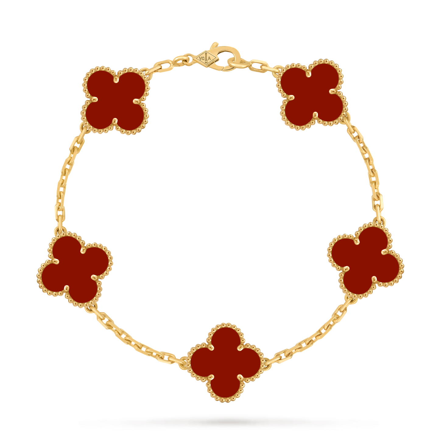 Van Cleef - Ágata Roja 14k