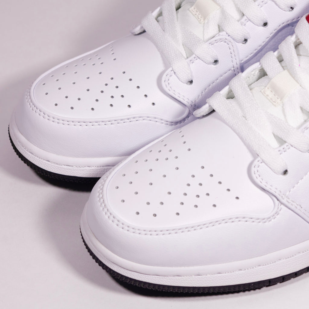 Air Jordan 1 Low “White Gym Red Black” (GS)