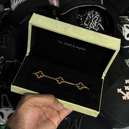 Van Cleef - Ágata Roja 14k