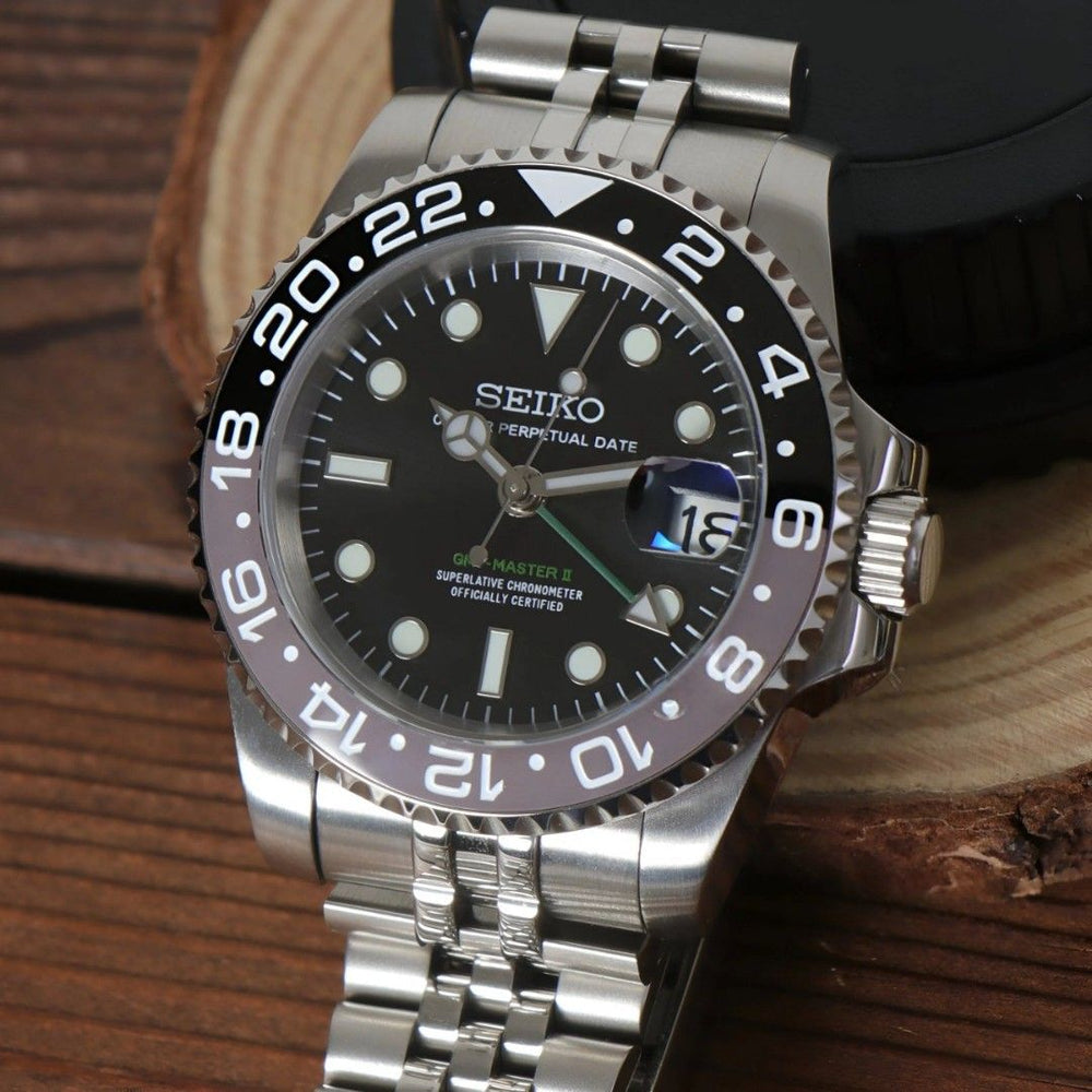 Seiko Mod GMT-Master II “Root Beer”