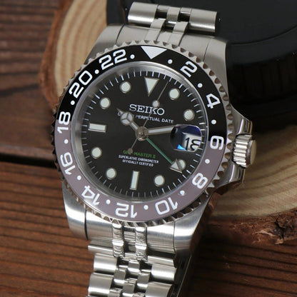 Seiko Mod GMT-Master II “Root Beer”