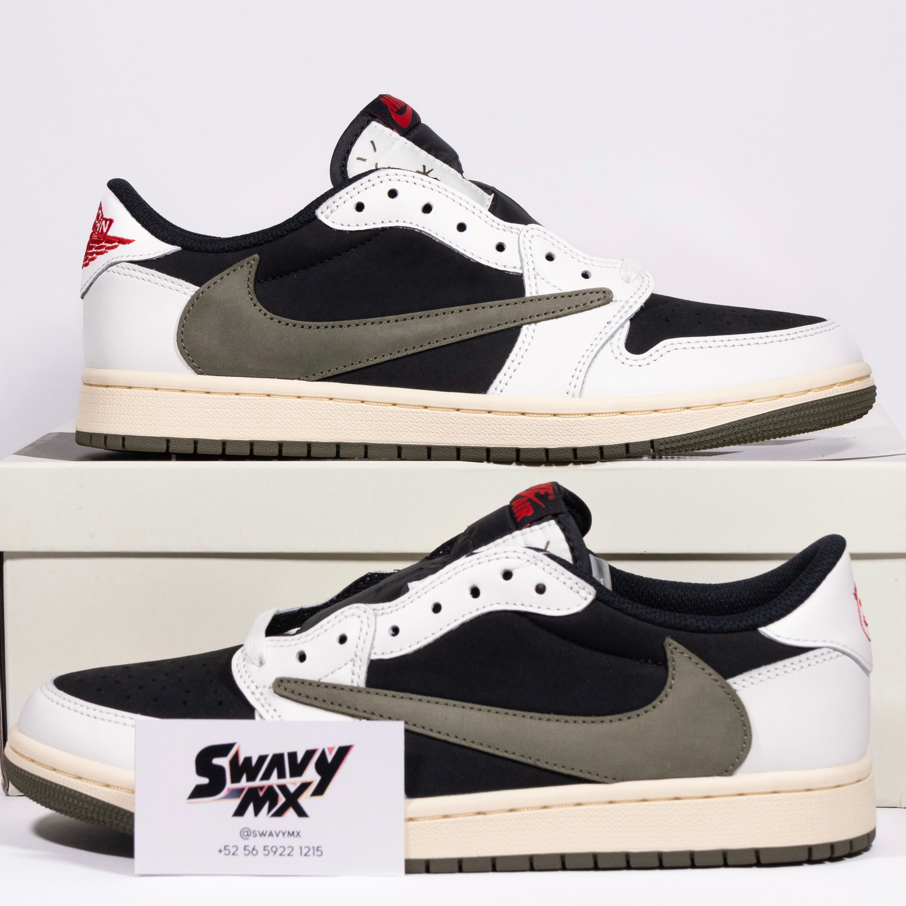 Jordan 1 Retro Low OG SP – Travis Scott Olive (W)