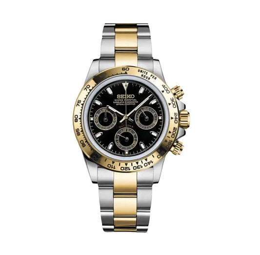 Seiko Mod Daytona — Two-Tone