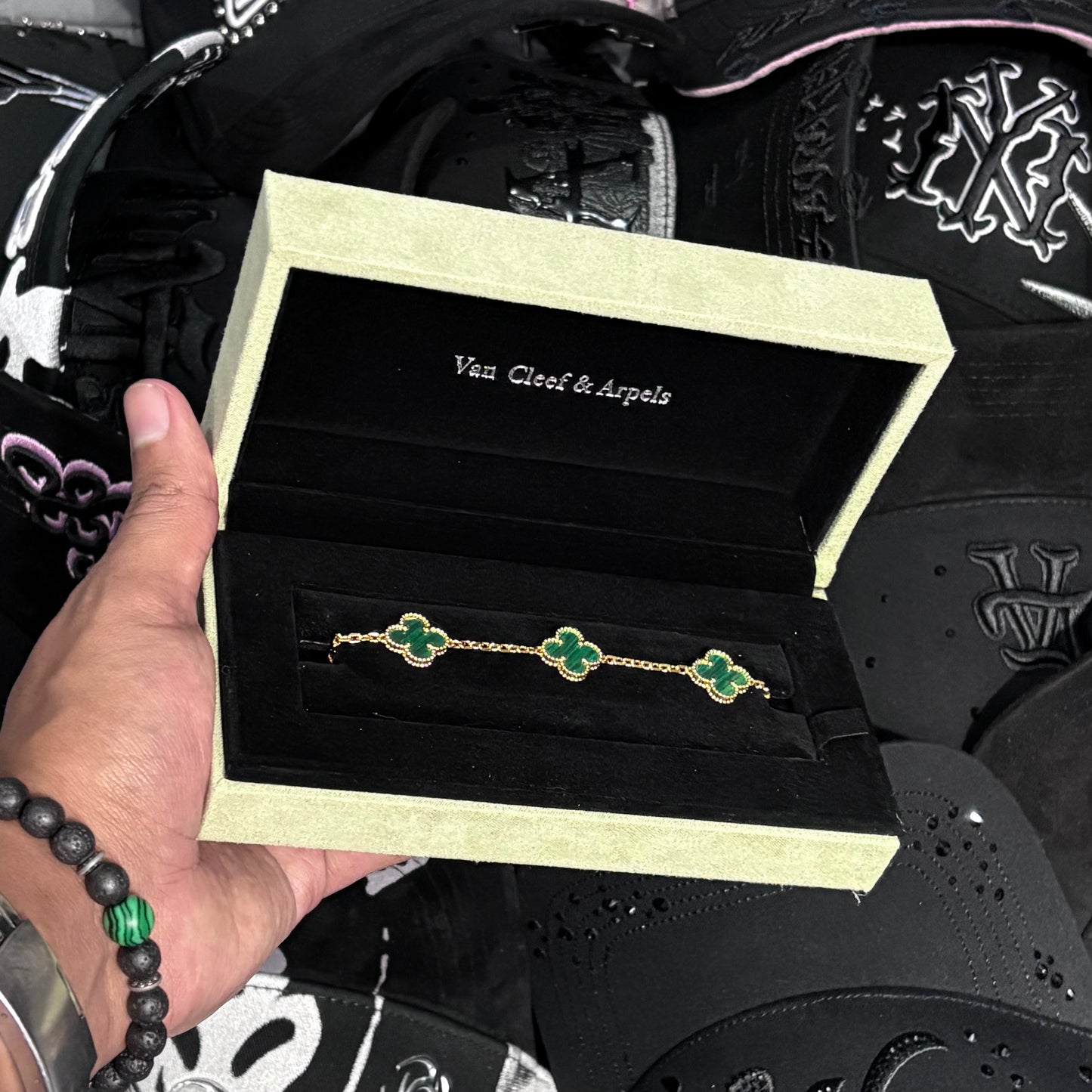 Van Cleef - Malaquita 14k