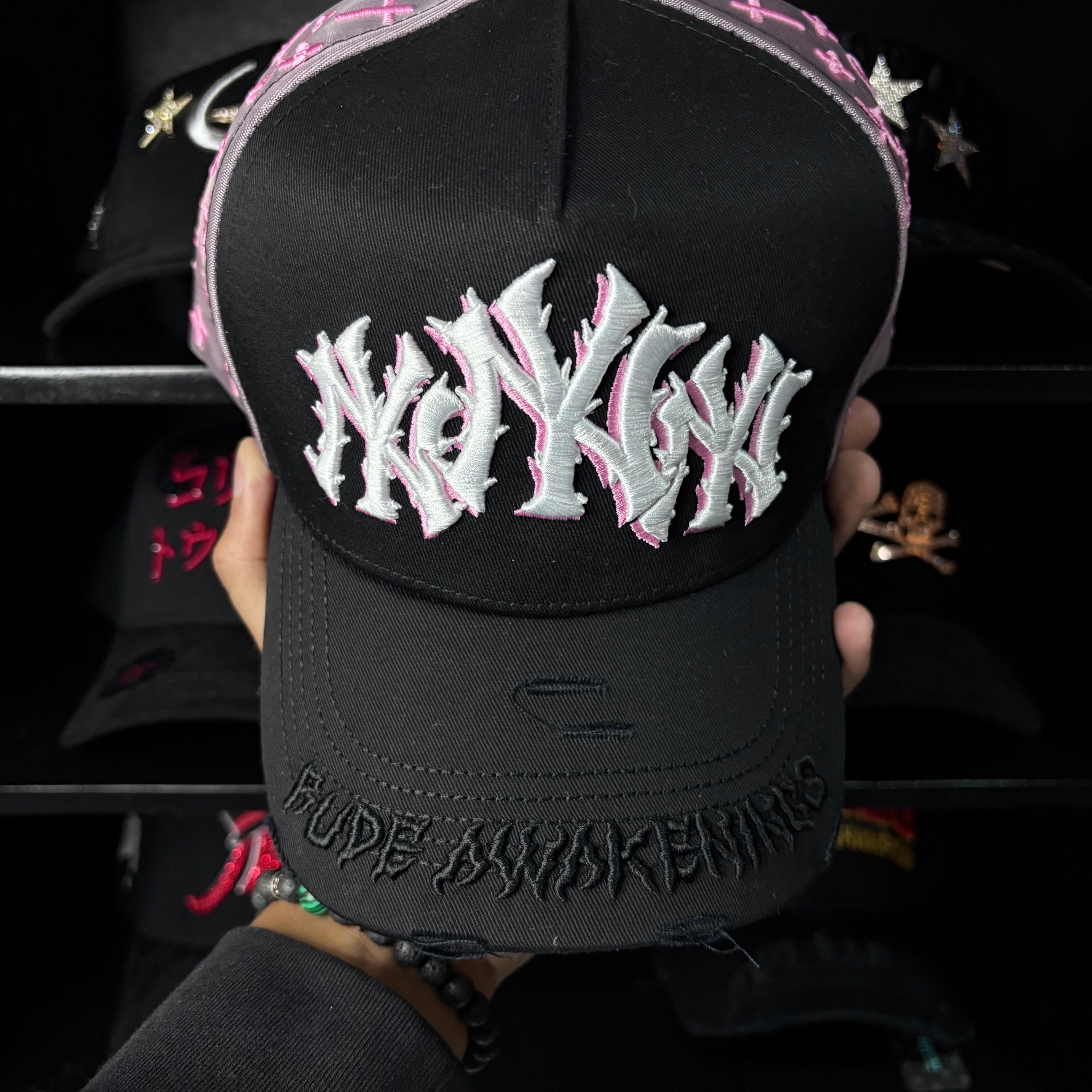 Rude Awakenings NY Thorns Pink/Black