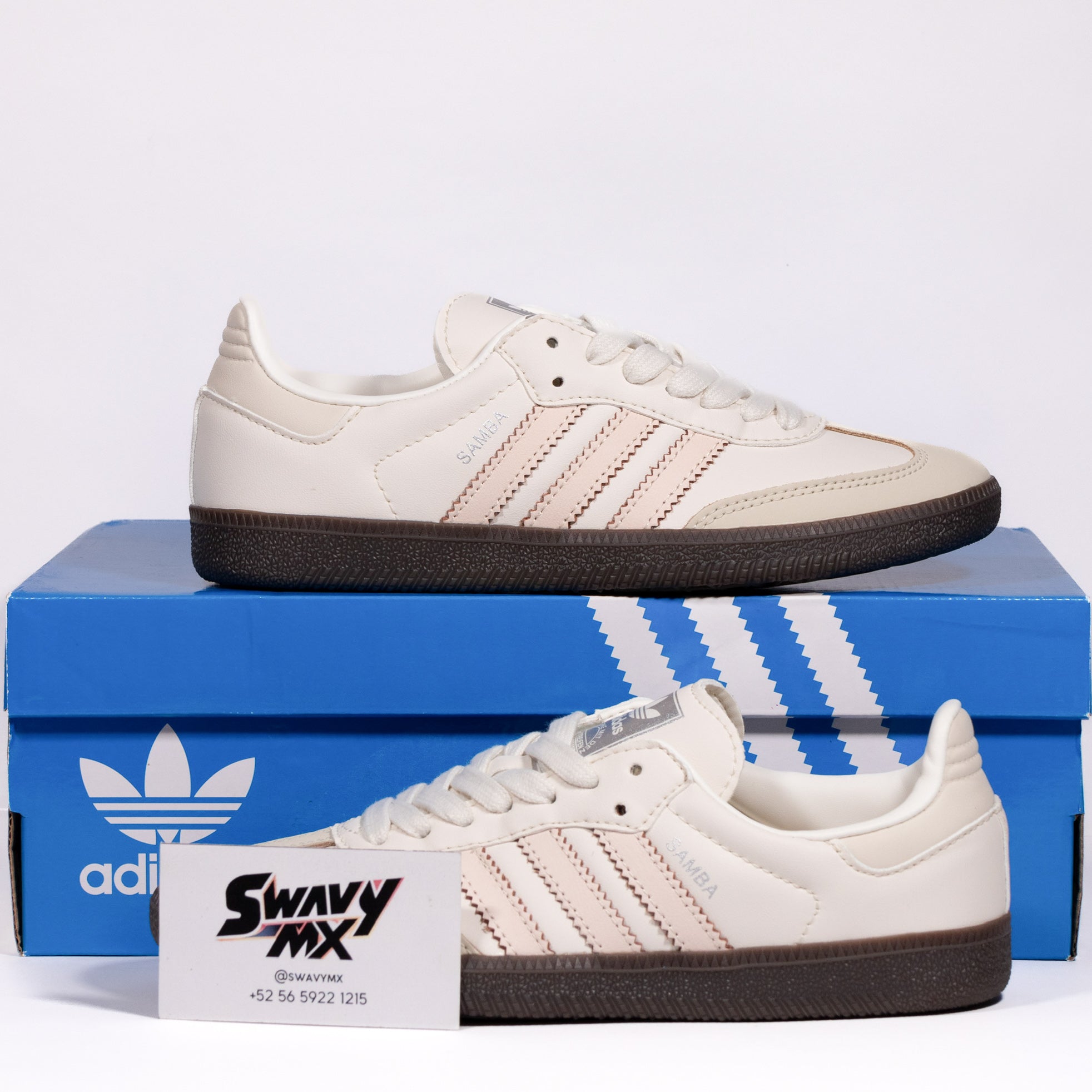 Adidas Wmns Samba OG 'Cloud White Wonder Quartz'