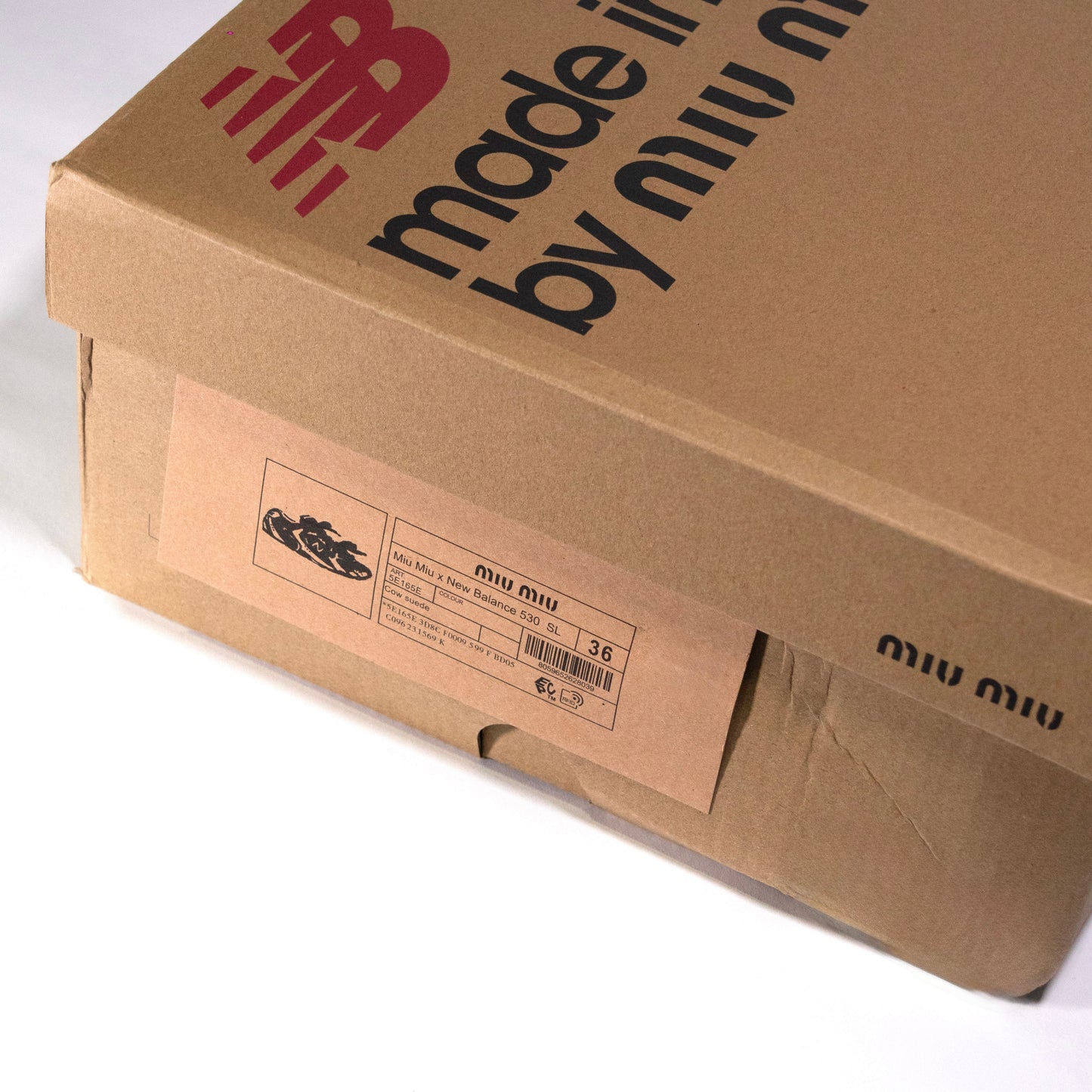 New Balance 530 SL x Miu Miu Gris