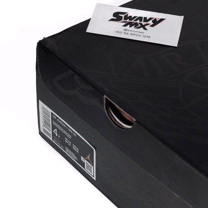 Air Jordan 1 Mid Patent “Black White Gold”