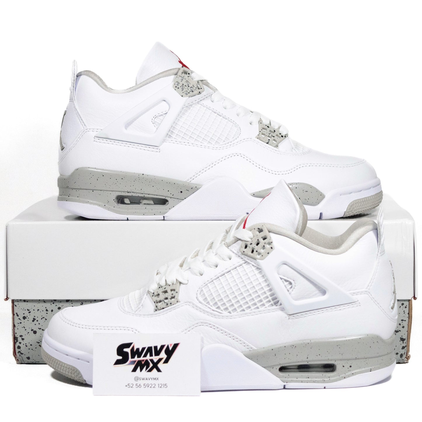 Air Jordan 4 Retro “White Oreo”
